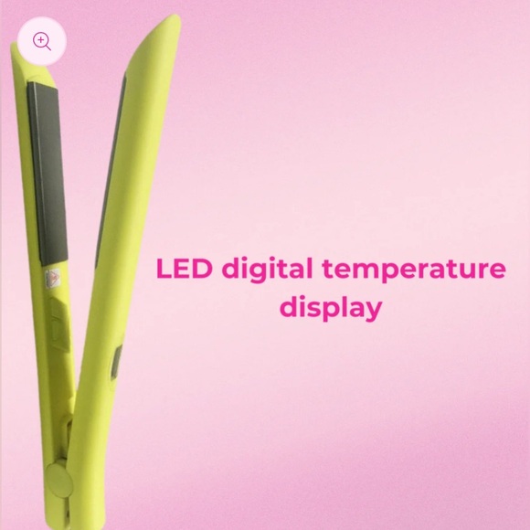 Miel Beauty Professional Hair Straightener in Neon Yellow. New in box! - Picture 3 of 6